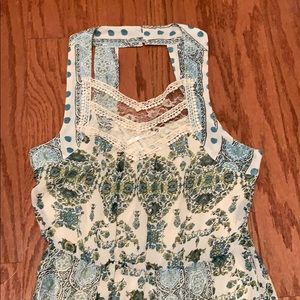 FREE PEOPLE Flirty Dress with Mini Underskirt